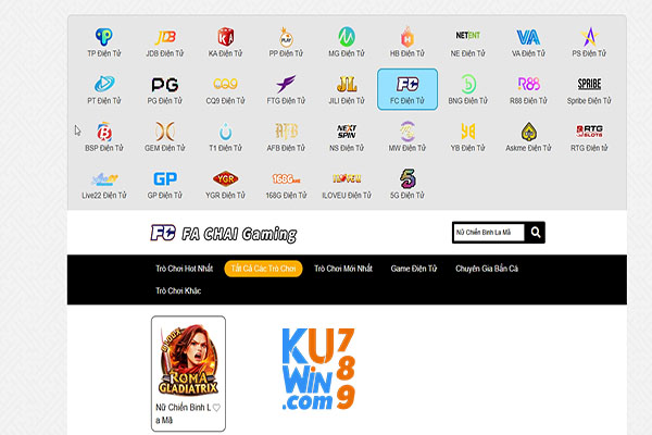 Hướng dẫn các bước truy cập slot game nữ chiến binh la mã FC độc lạ mới nhất hiện nay tại Kuwin
